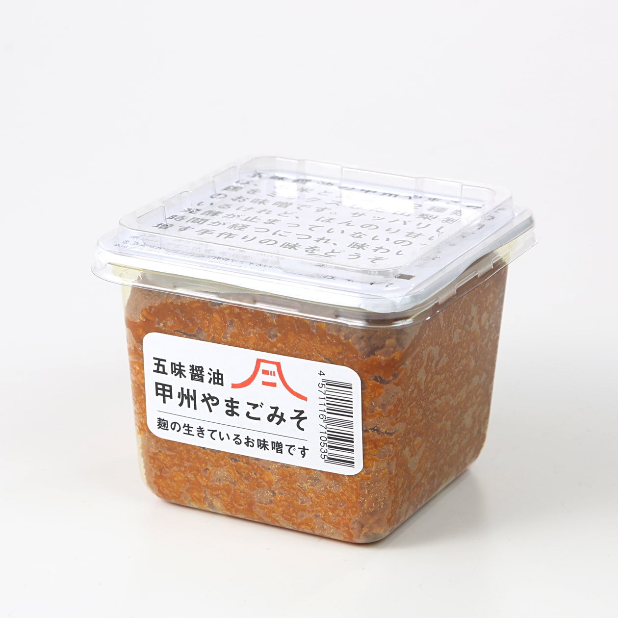 山梨県 五味醤油の「甲州やまごみそ」500g | 無印良品