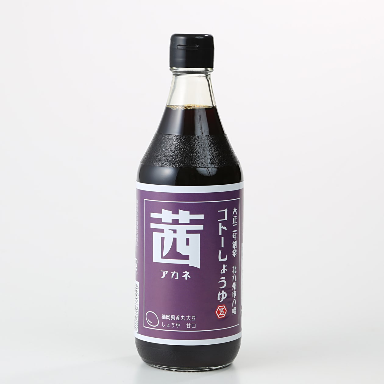 福岡県産丸大豆しょうゆ 茜 （甘口）500ml | 無印良品