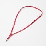 南部裂織　ネックストラップ　赤