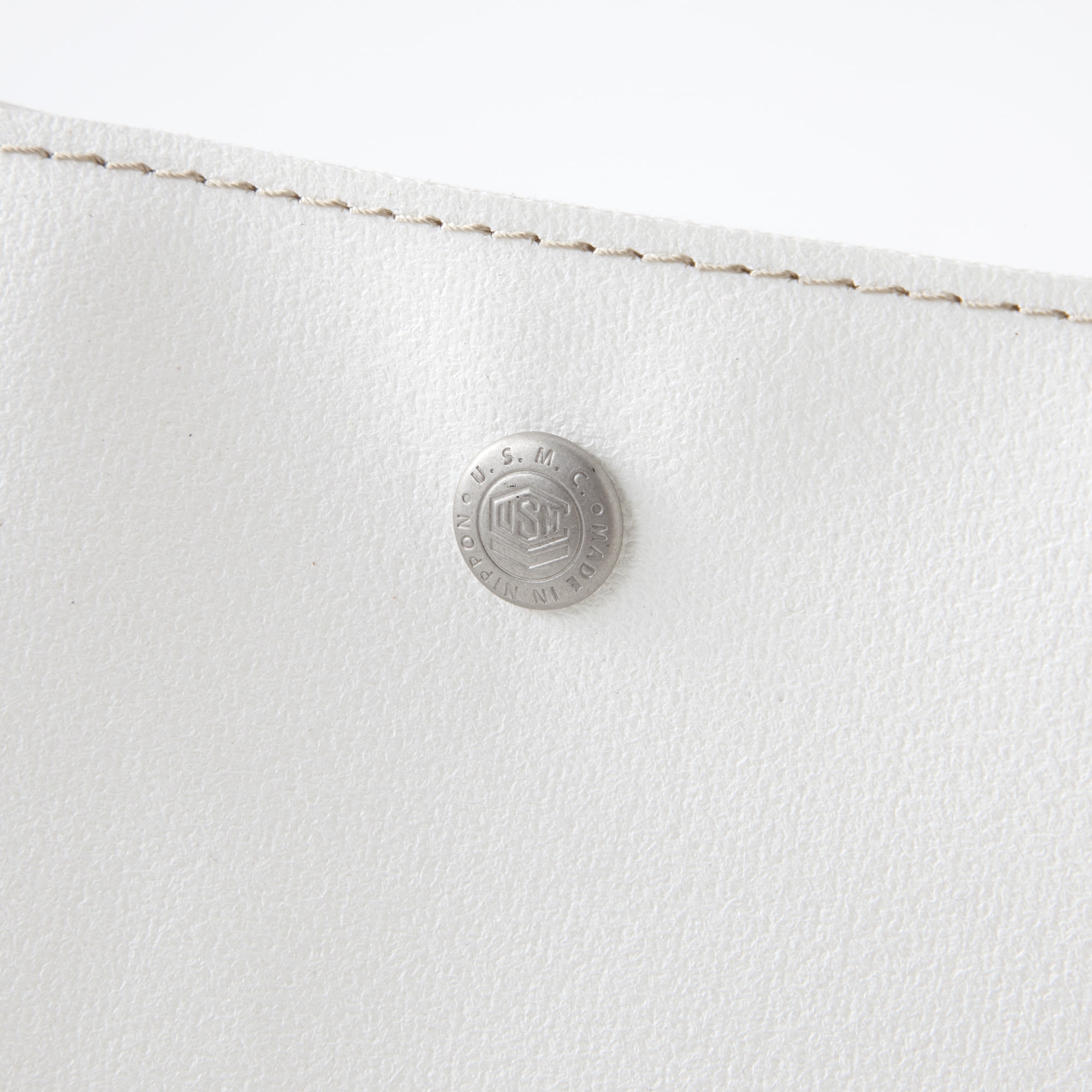 横濱帆布鞄 D ホワイト（森野艦船帆布）