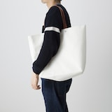 横濱帆布鞄 D ホワイト（森野艦船帆布）