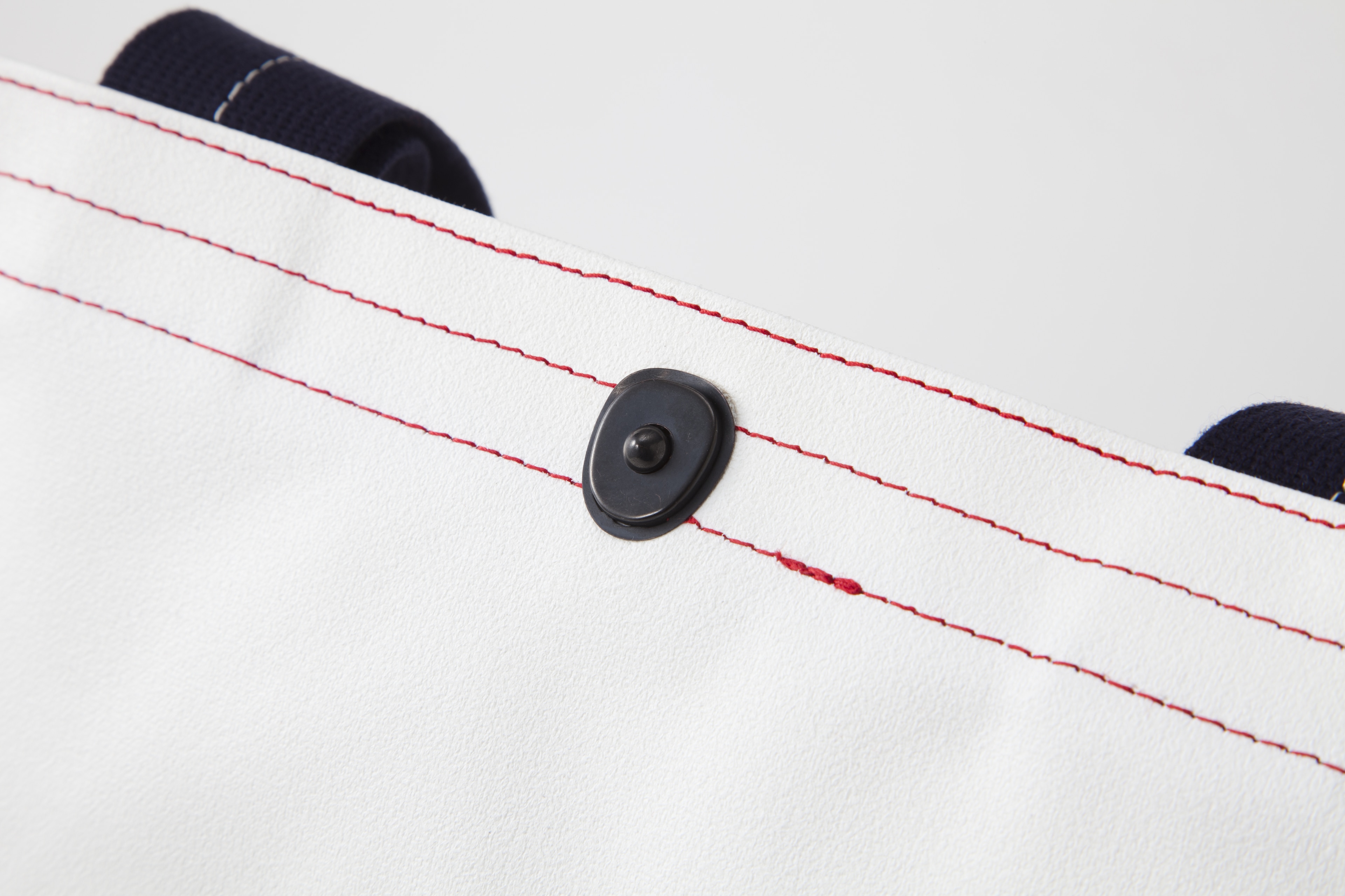 横濱帆布鞄 E ホワイト（森野艦船帆布）