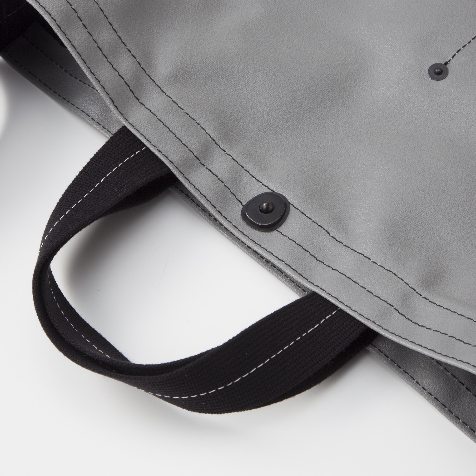 横濱帆布鞄 Ｆ グレー（森野艦船帆布）