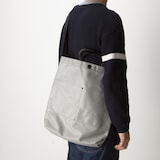 横濱帆布鞄 Ｆ グレー（森野艦船帆布）
