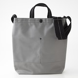 横濱帆布鞄 Ｆ グレー（森野艦船帆布）