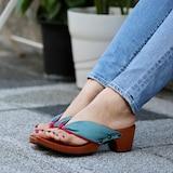 ｍｉｚｕｔｏｒｉの下駄「畳縁」　Ｓ（２２〜２２.５ｃｍ）