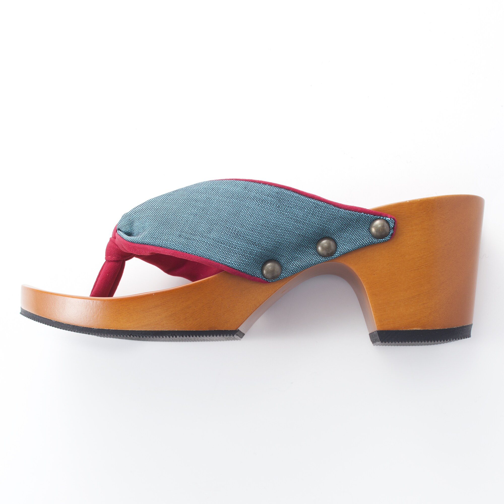 ｍｉｚｕｔｏｒｉの下駄「畳縁」　Ｍ（２３～２３.５ｃｍ）