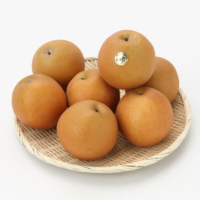 栃木県産　古谷農園研究所の完熟梨（にっこり）家庭用・約５ｋｇ（７～１０個）