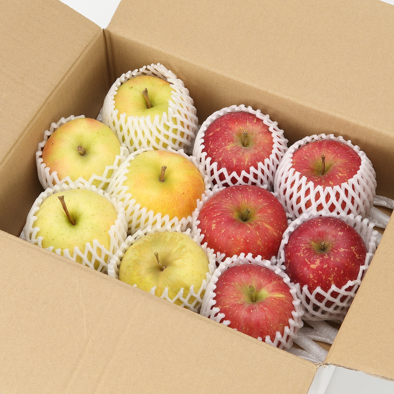 青森県のりんご2種セット「とき・弘前ふじ」家庭用　約３ｋｇ