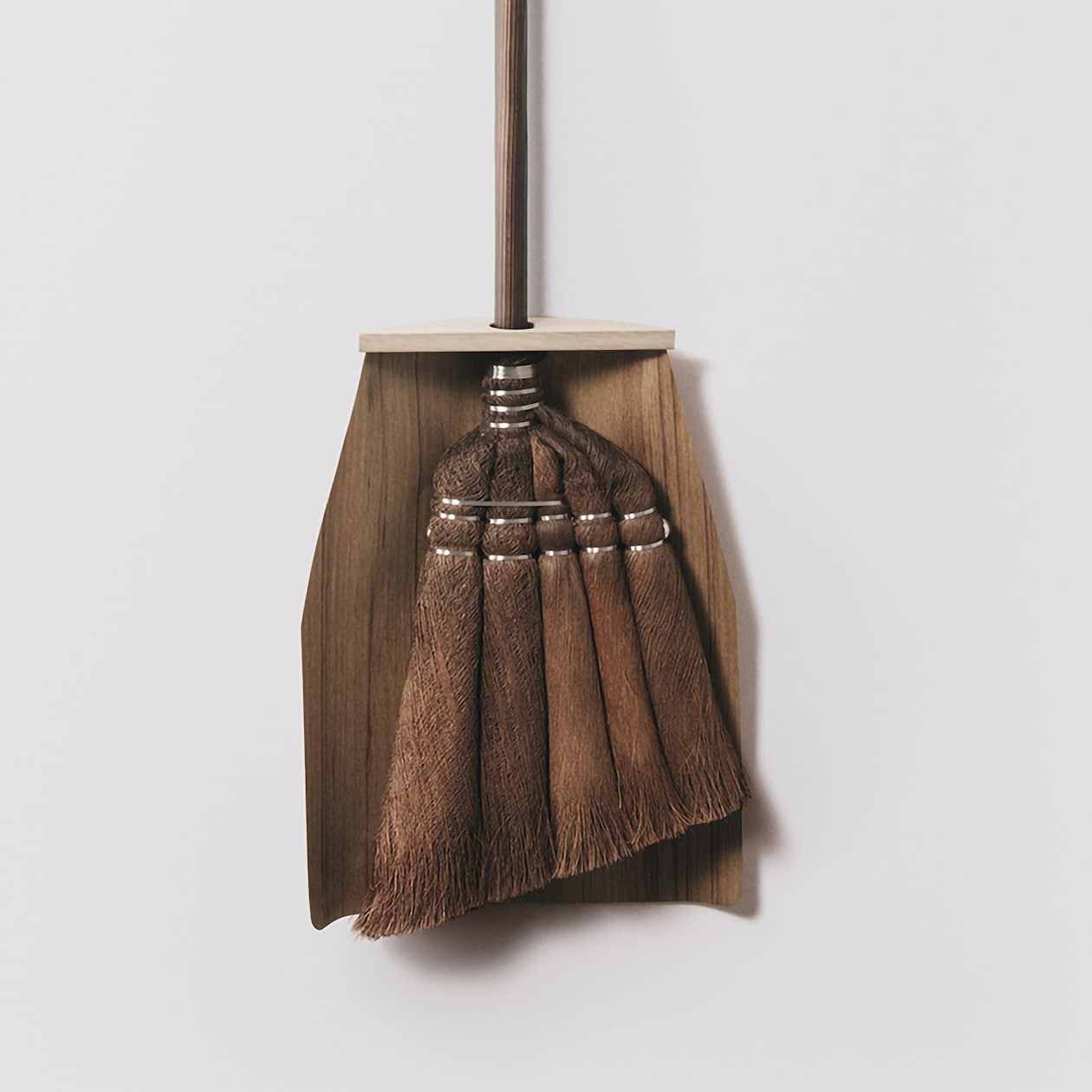 和歌山県　高田耕造商店の「棕櫚のやさしいほうき」 焼檜