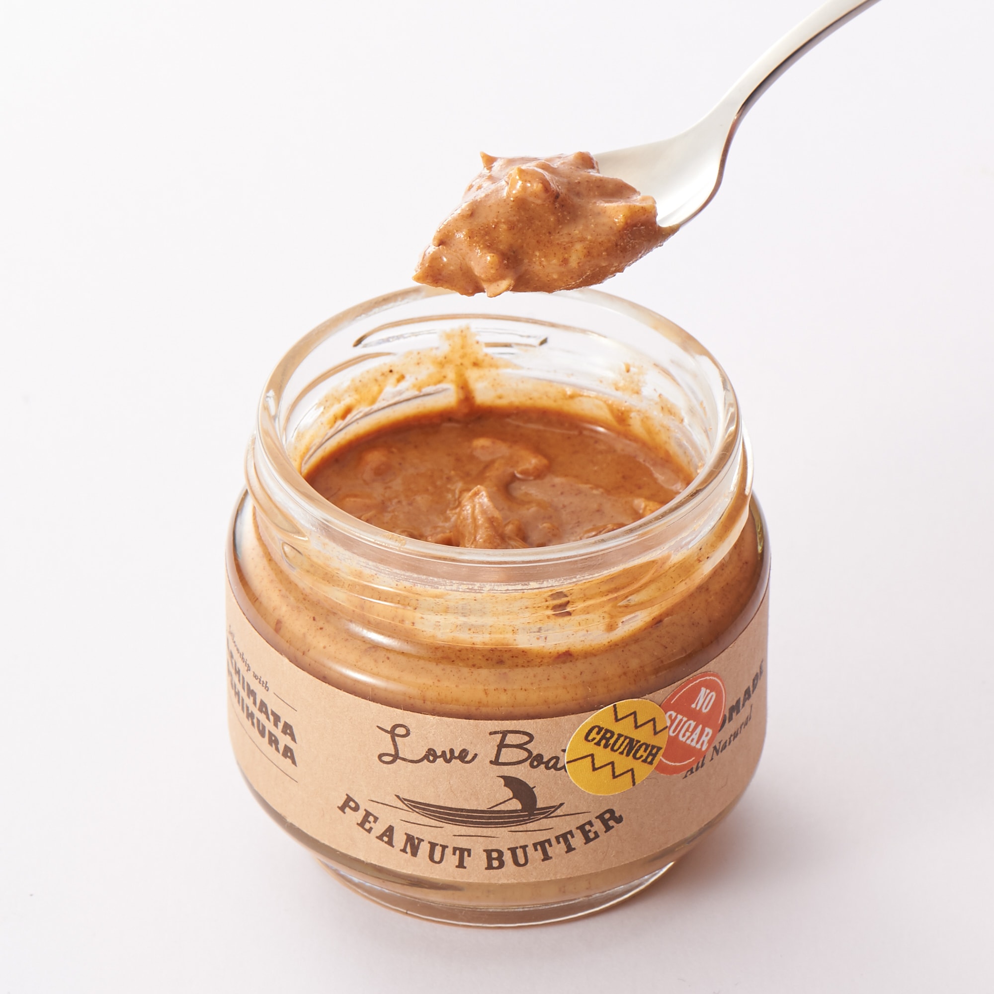 千葉県産　ピーナツバター・味付なしクランチ