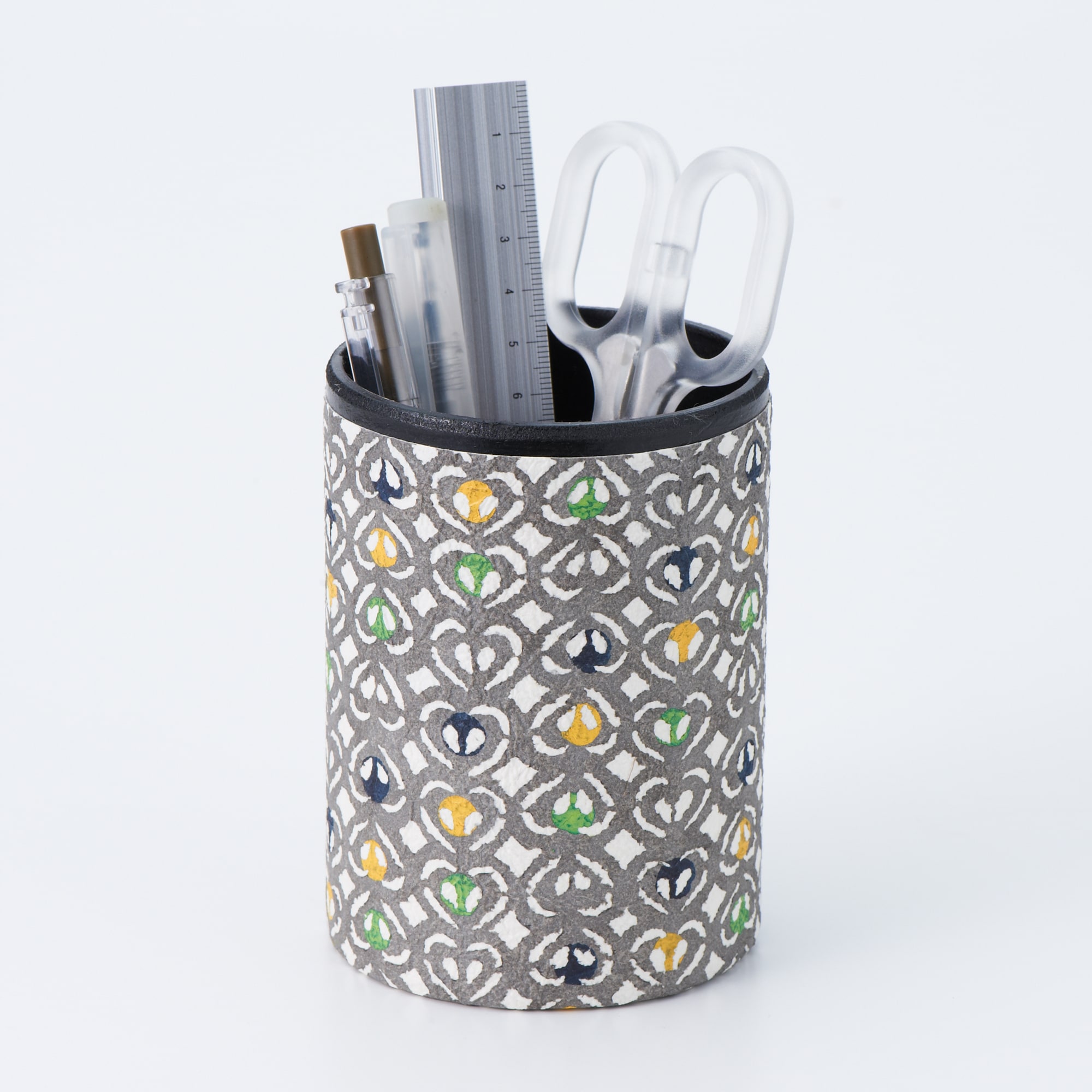 八尾和紙　ペン立て