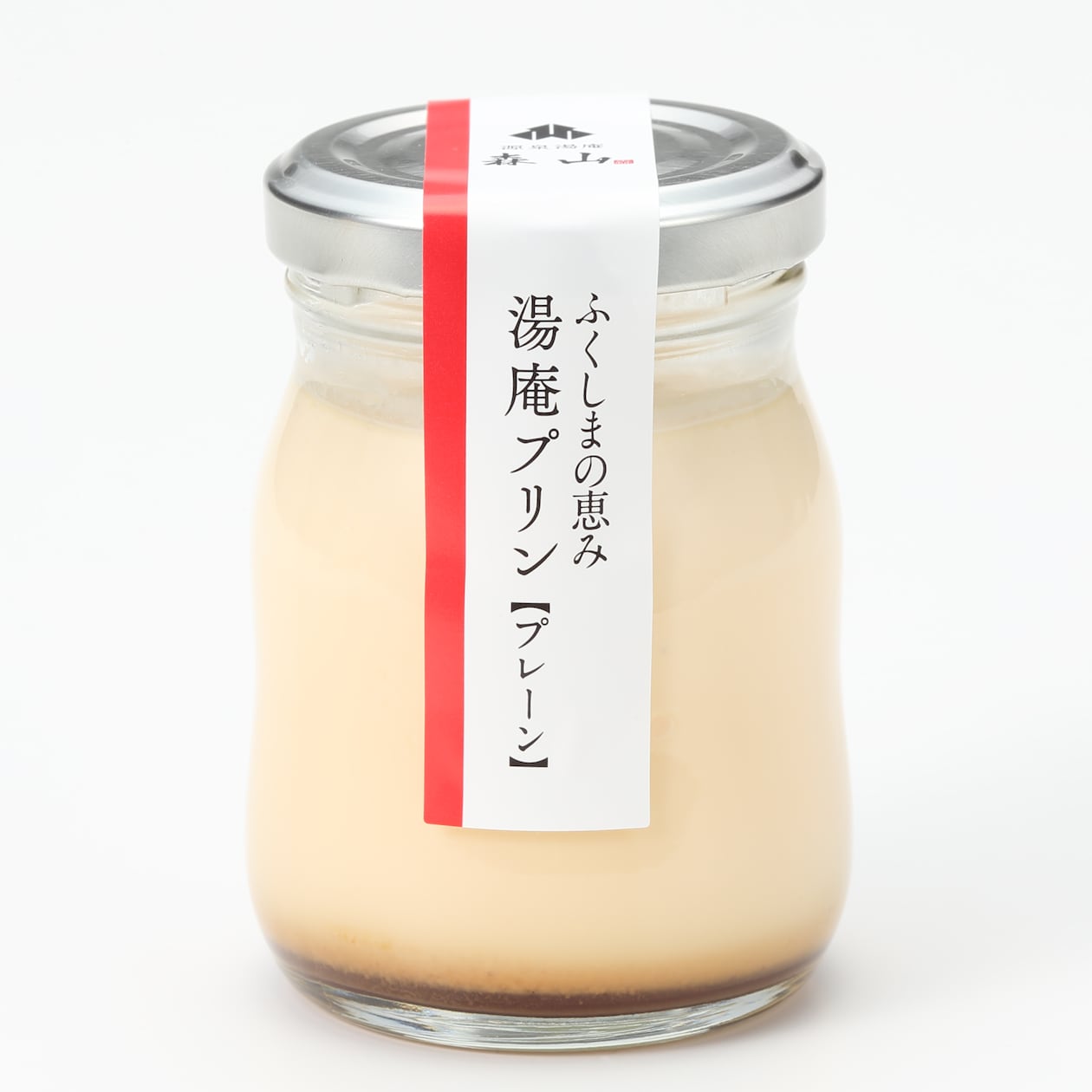 ふくしまの恵み　湯庵プリン「プレーン」４個セット