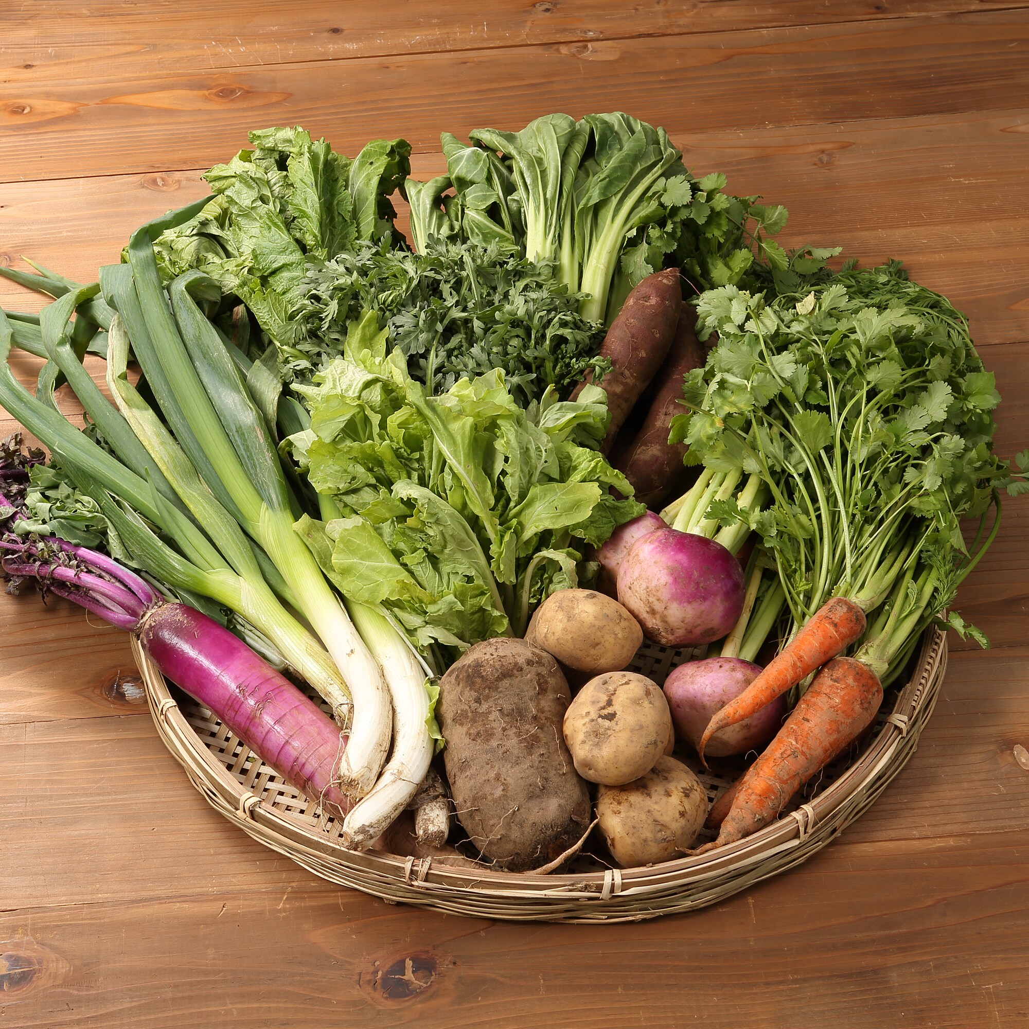 長崎県雲仙市産　岩崎さんの在来種野菜セット