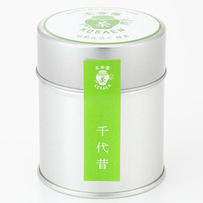 愛知県豊田市　高香園　手摘み抹茶　千代昔　３０ｇ