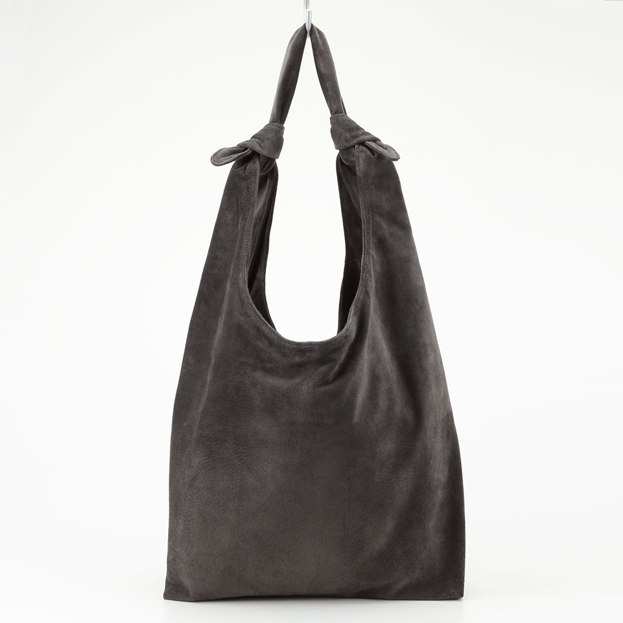 革屋が作った、洗えるショッピングバッグ・グレー