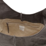 革屋が作った、洗えるショッピングバッグ・グレー