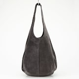 革屋が作った、洗えるドロップトートバッグ・グレー