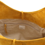 革屋が作った、洗えるショッピングバッグ・マスタード