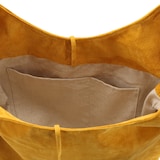 革屋が作った、洗えるショッピングバッグ・マスタード