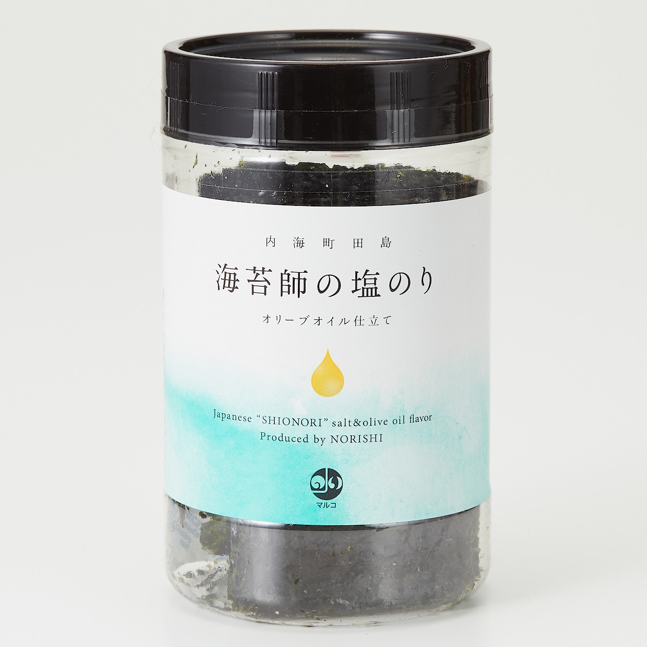広島県福山市　海苔師の塩のり　オリーブオイル仕立て　8切40枚