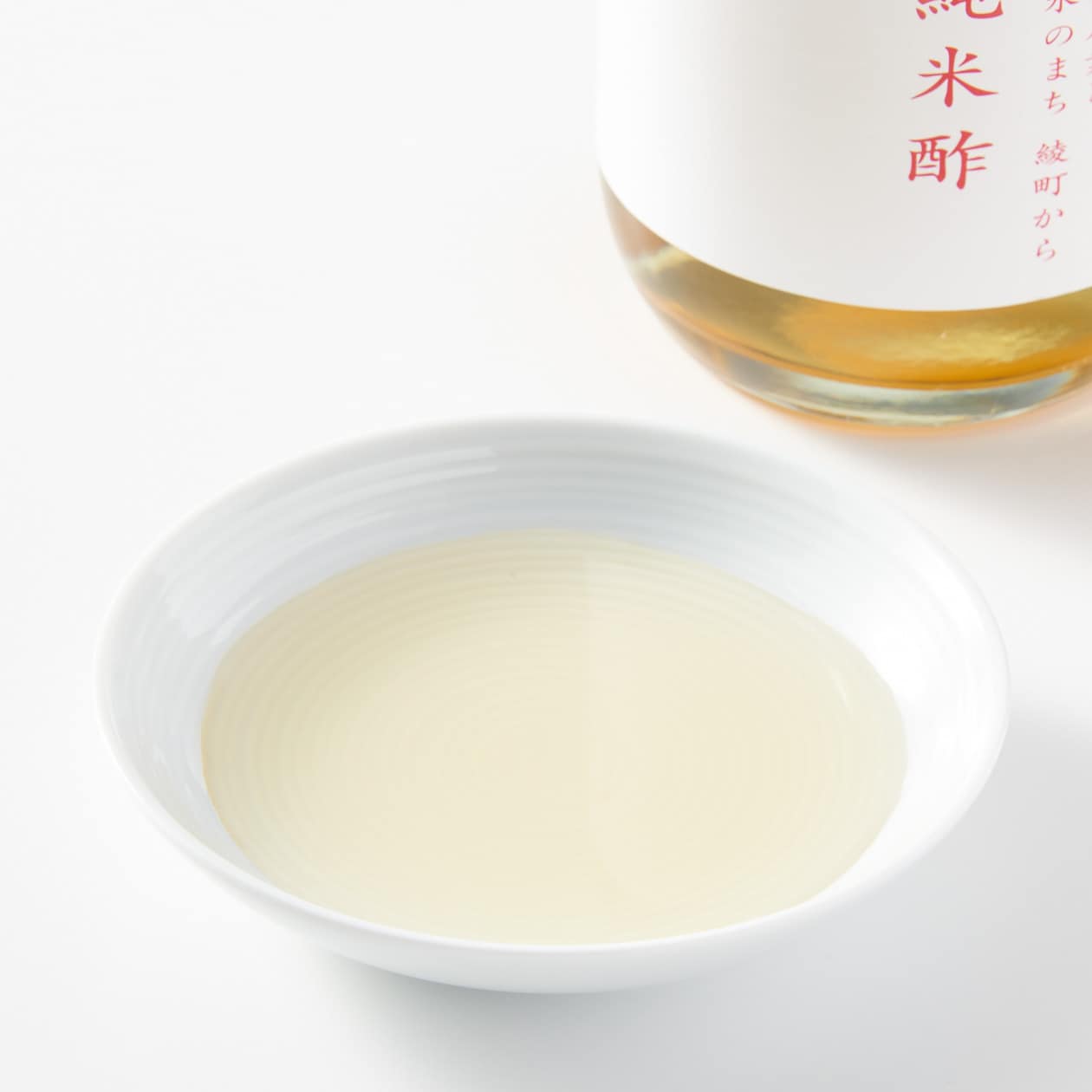 お米で作った純米酢
