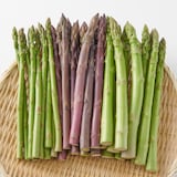 佐賀県産　橋本さん家のアスパラガス「グリーン＆紫ミックス」家庭用・1kg