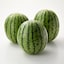 新潟県産　荒井ファームの「八色産スイカ」小玉 （約２.８ｋｇ）×３個