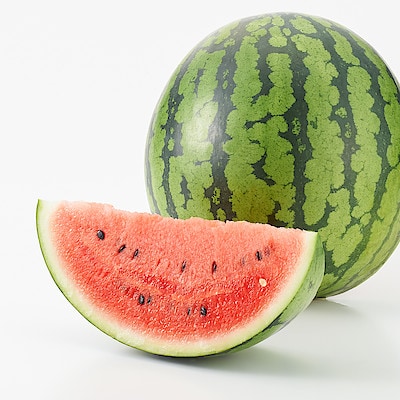 新潟県産　荒井ファームの「八色産スイカ」大玉・約６～７ｋｇ（１玉）