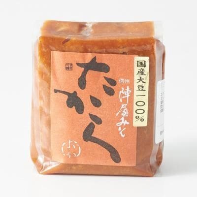 信州中野　十二割麹みそ　たから（赤）　５００ｇ
