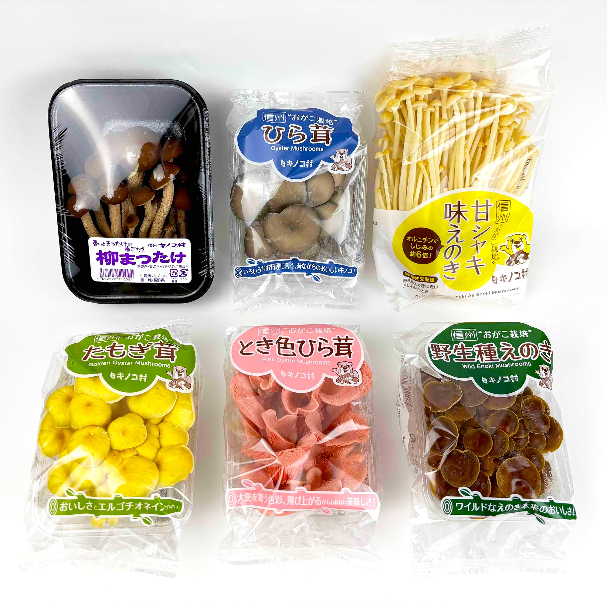 信州キノコ村産 生キノコ | 無印良品