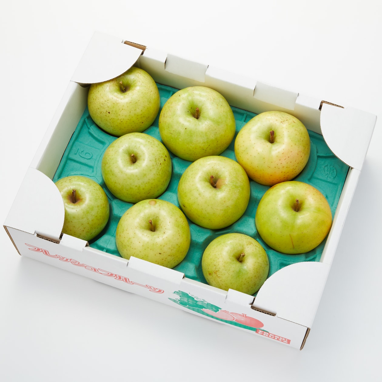 秋田県産　さとう果樹園のりんご「王林」　家庭用・約３ｋｇ（サイズおまかせ）