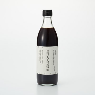兵庫県　大徳醤油の「淡口丸大豆醤油」　５００ｍｌ