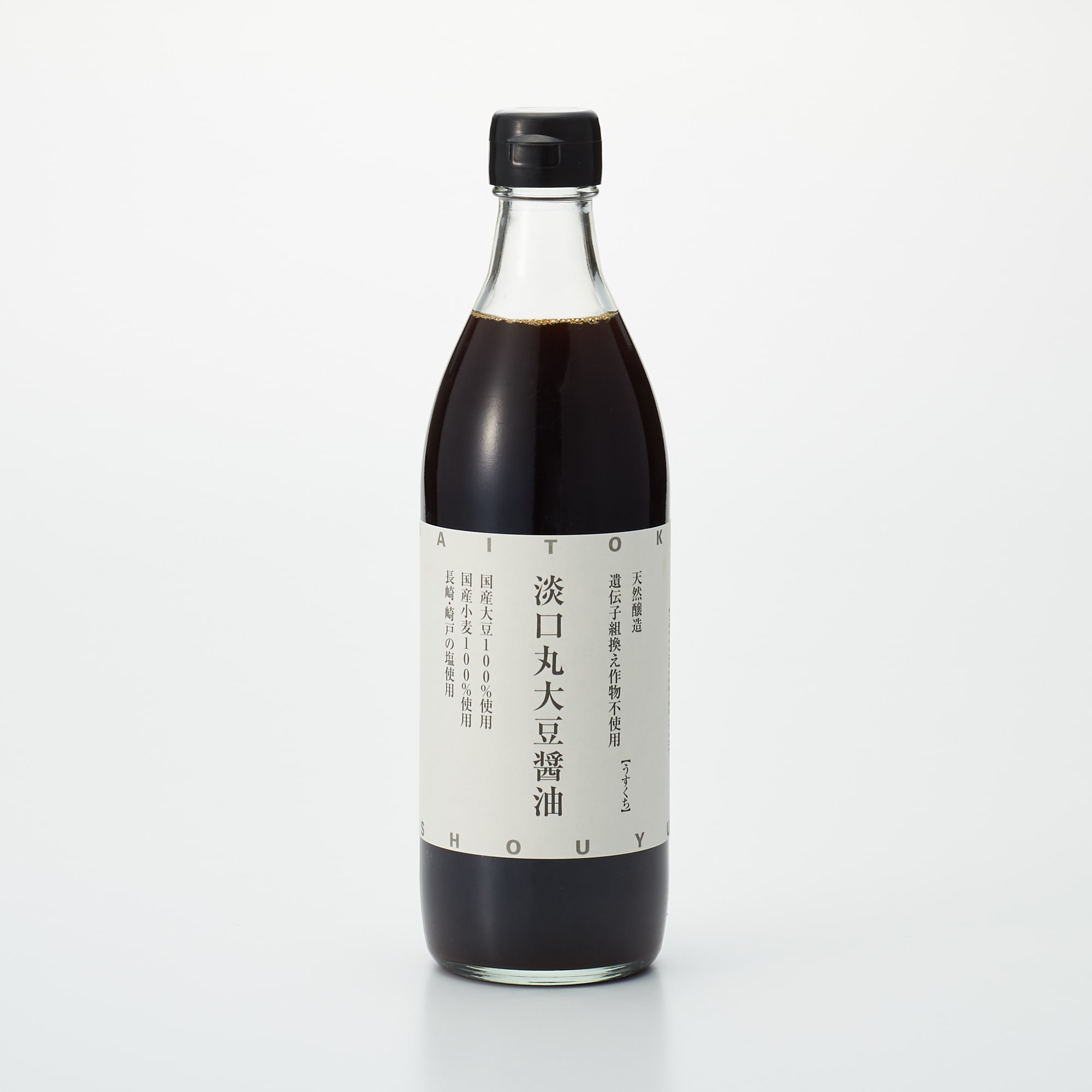 兵庫県　大徳醤油の「淡口丸大豆醤油」　５００ｍｌ