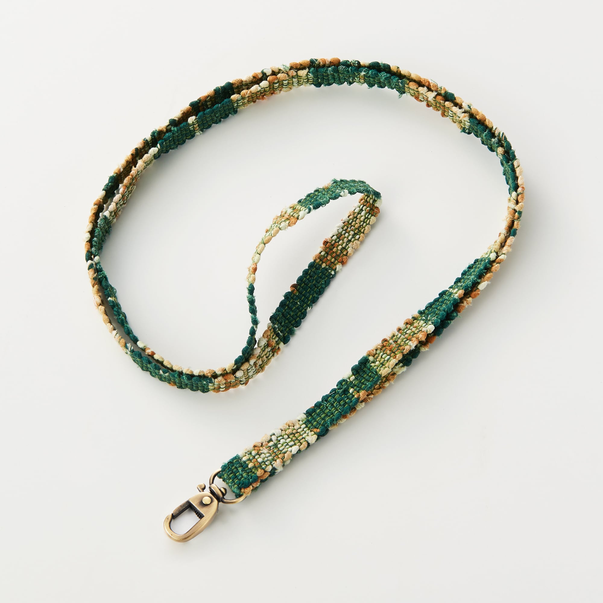 南部裂織　ネックストラップ