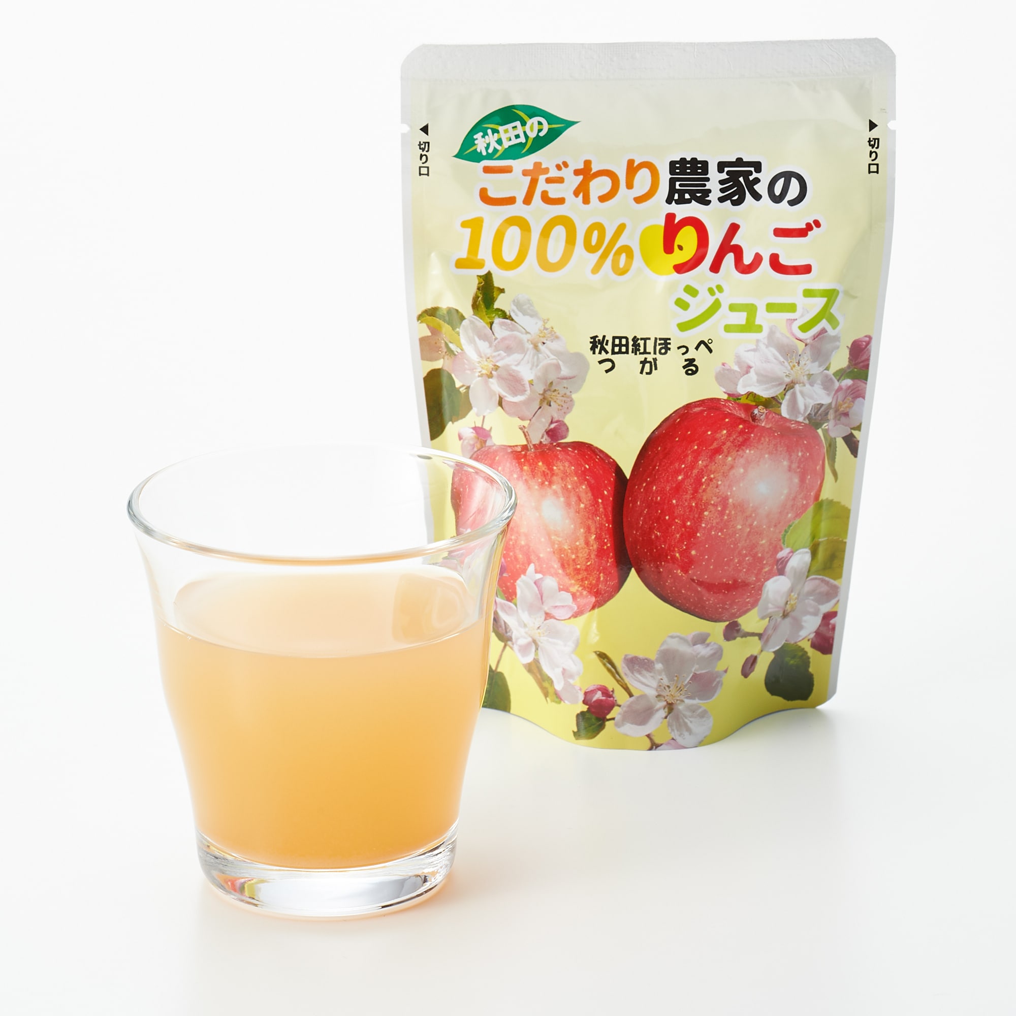 秋田県産、無添加りんごジュース 秋田県産 無添加 100% りんごジュース 50パック - メルカリ