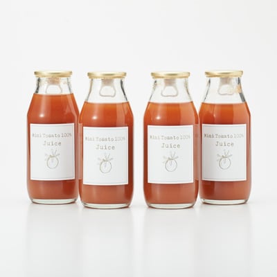 北海道和寒産　齋藤農園　ミニトマトジュース　４本入（各１７０ｍｌ）