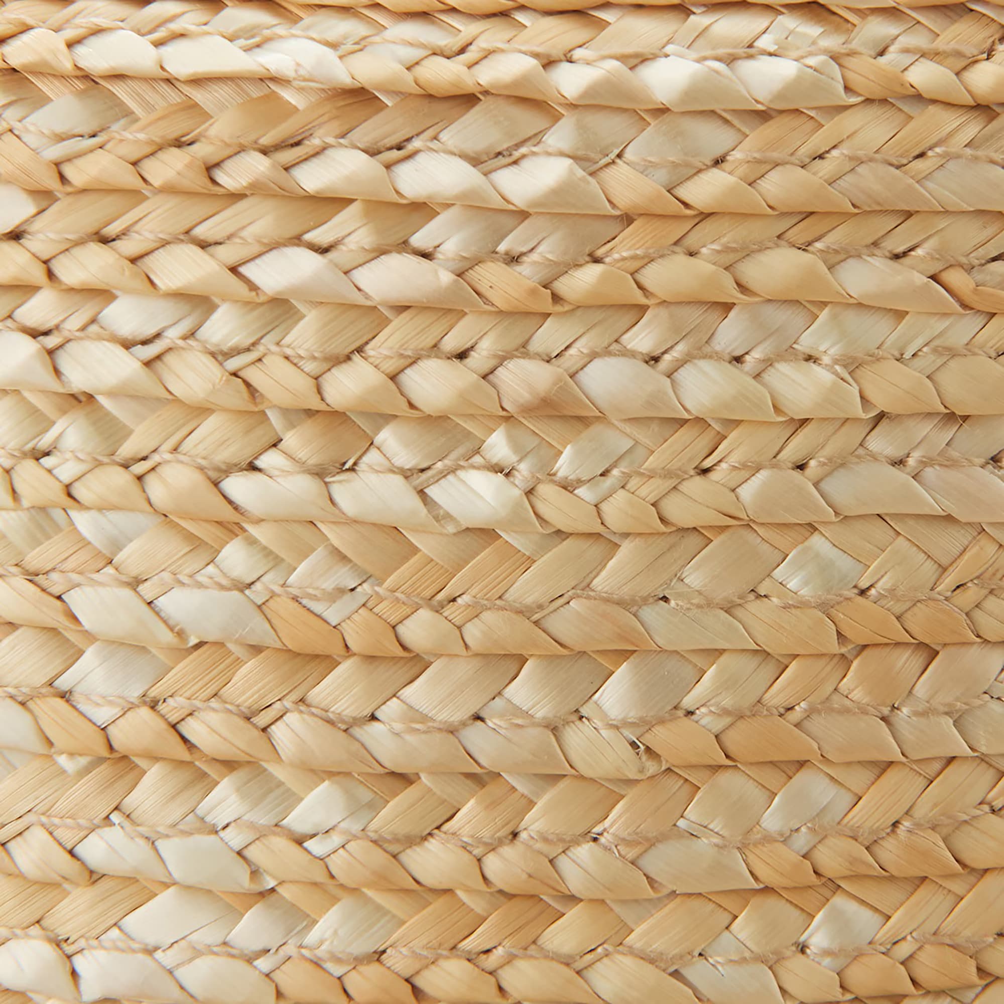 埼玉県　田中帽子の麦わら帽子「カンカン帽」ベージュリボン