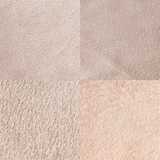 革屋が作った、洗えるショッピングバッグ・ピンクベージュ