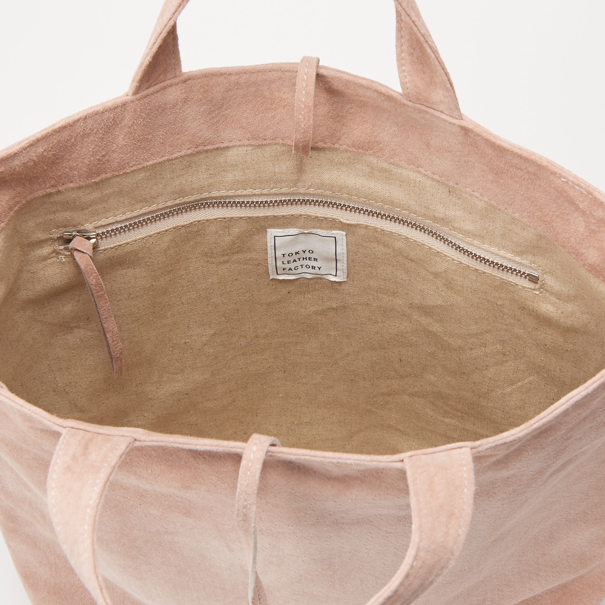 革屋が作った、洗える２WAYショルダーバッグ・ピンクベージュ