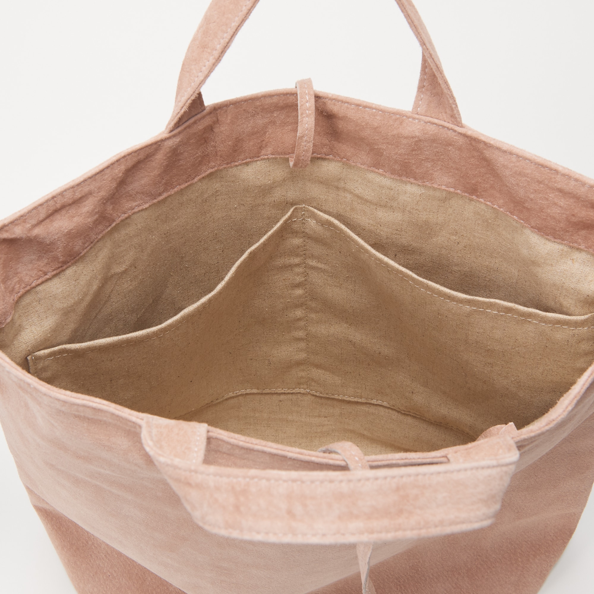 革屋が作った、洗える２WAYショルダーバッグ・ピンクベージュ