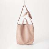 革屋が作った、洗える２WAYショルダーバッグ・ピンクベージュ