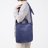 革屋が作った、洗える２WAYショルダーバッグ・ネイビー