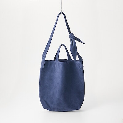 革屋が作った、洗える２WAYショルダーバッグ・ネイビー