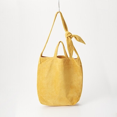 革屋が作った、洗える２WAYショルダーバッグ・マスタード