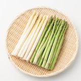 佐賀県産　橋本さん家のアスパラ（グリーン＆ホワイトミックス）家庭用・約１ｋｇ