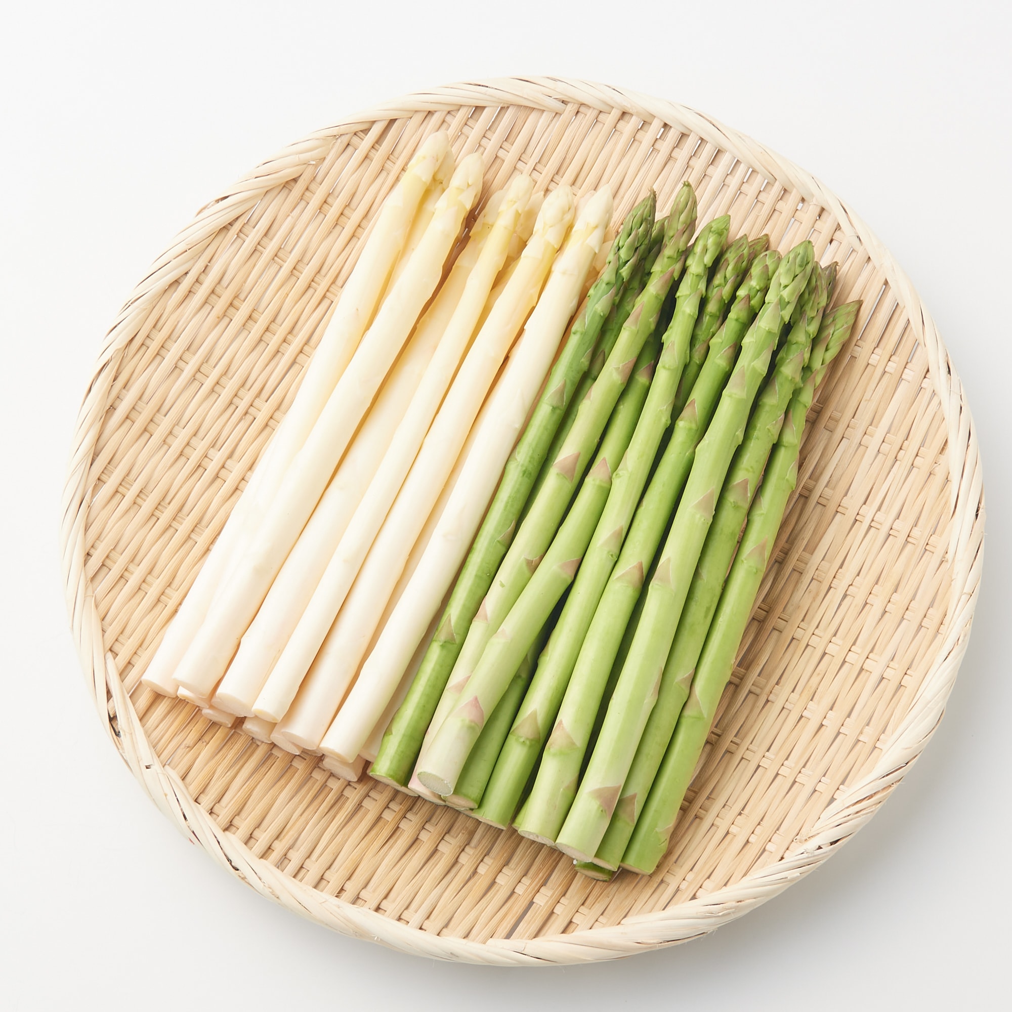 佐賀県産　橋本さん家のアスパラ（グリーン＆ホワイトミックス）家庭用・約１ｋｇ