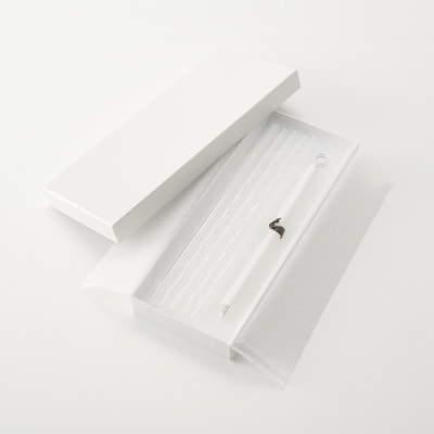 ガラスストロー「フロストシリーズ」5本セット