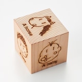 木のおもちゃ　もくもく絵本　男の子ver.（英語版）