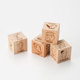 木のおもちゃ　もくもく絵本　男の子ver.（英語版）